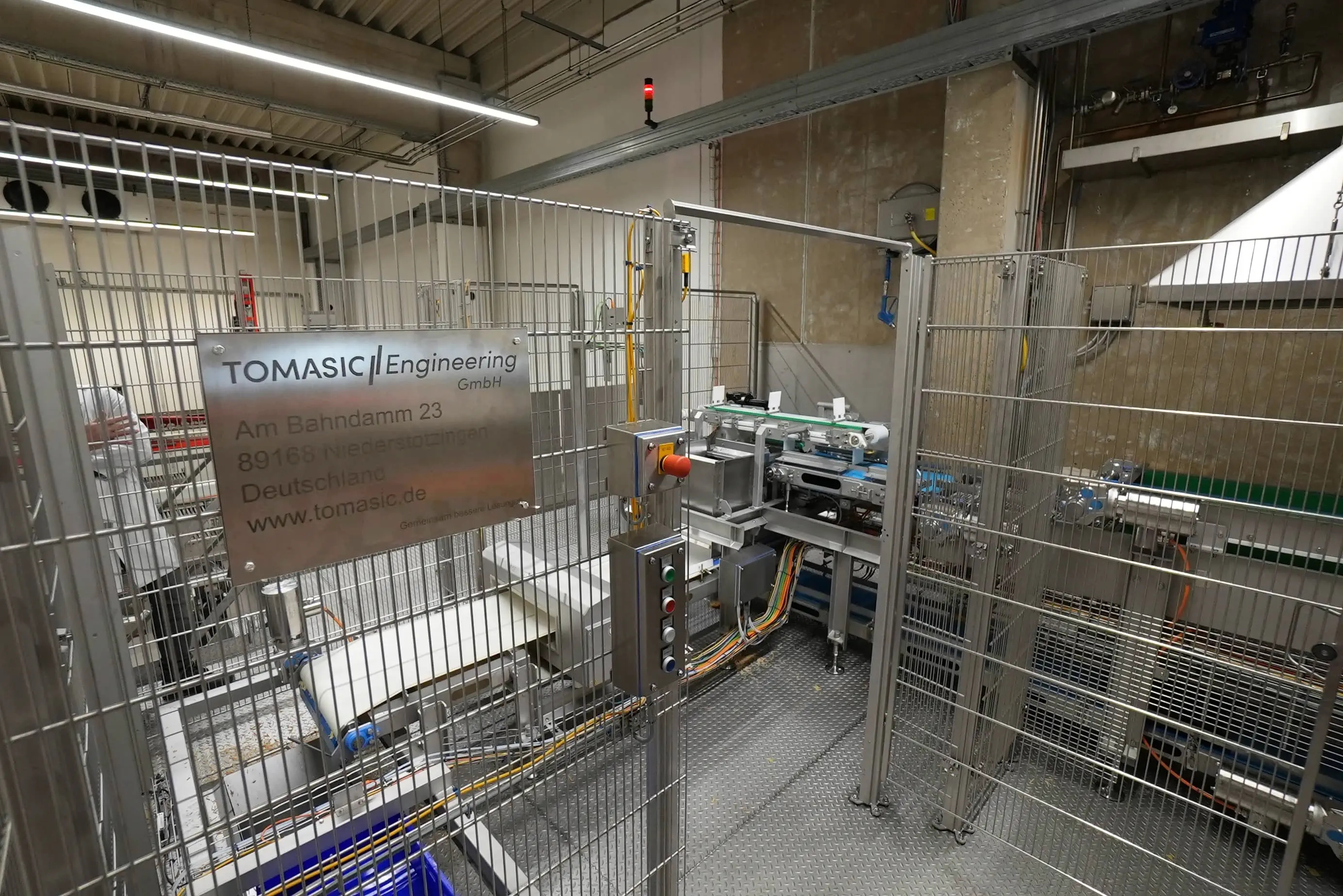 Produktionsanlage von Tomasic Engineering