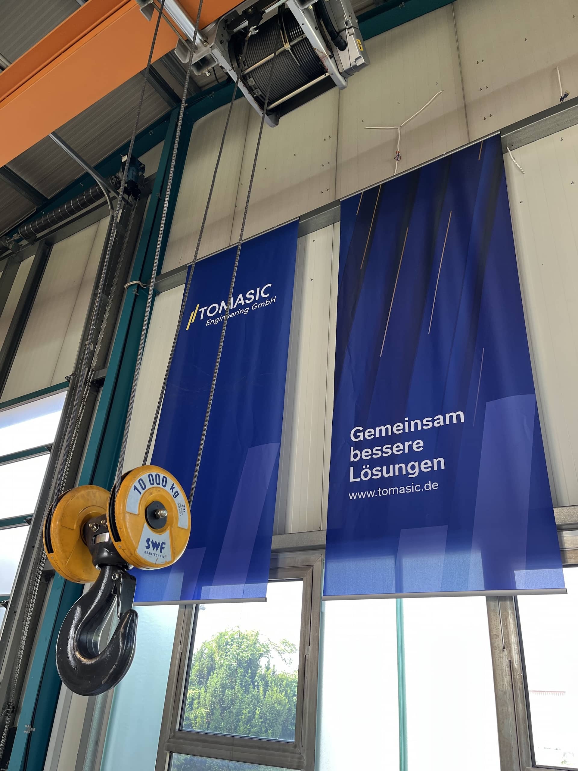 Flaggen der Liefermärkte von Tomasic Engineering